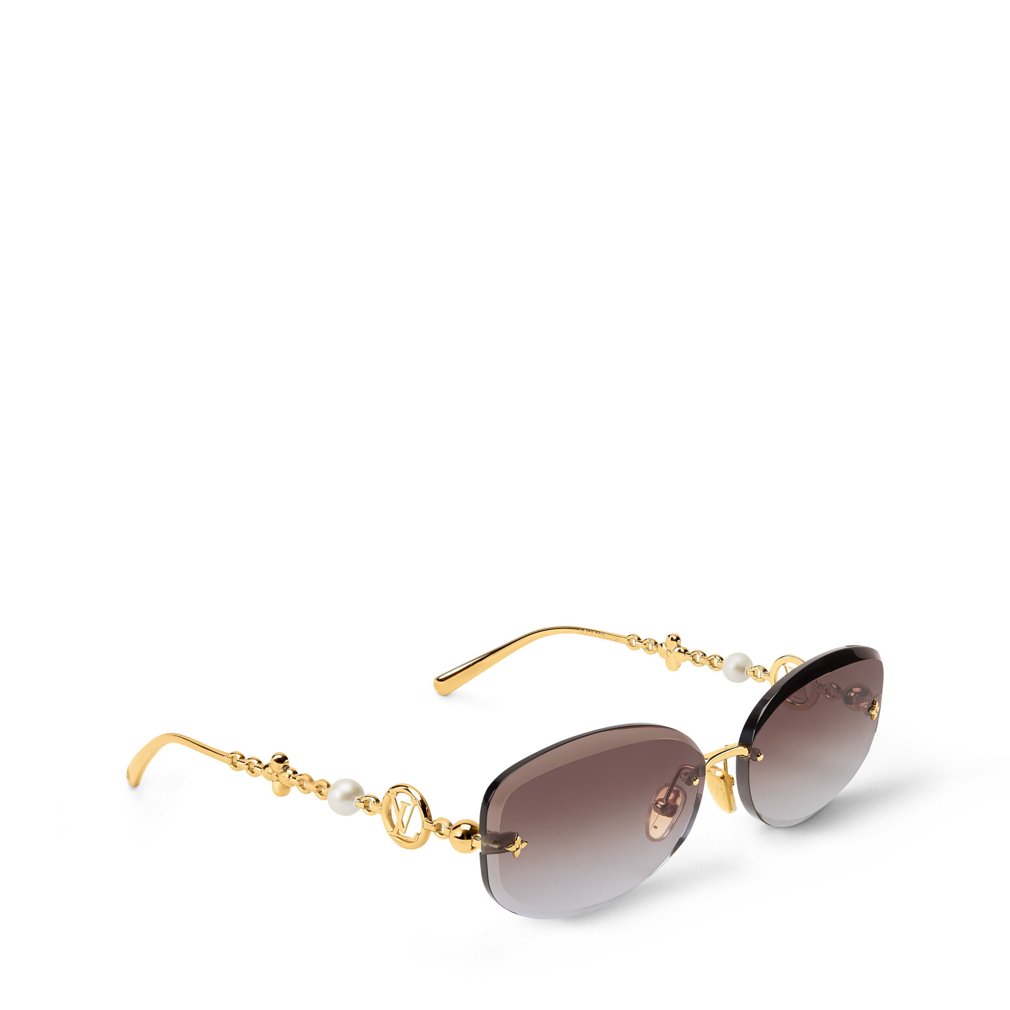 LV Jewel Pearl Oval Sunglasses S00 - Women - Accessories | LOUIS